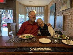 Dan Dorrough; Ruth Bennett McDougal Dorrough; Bon Ami Restaurant; Canandaigua, NY